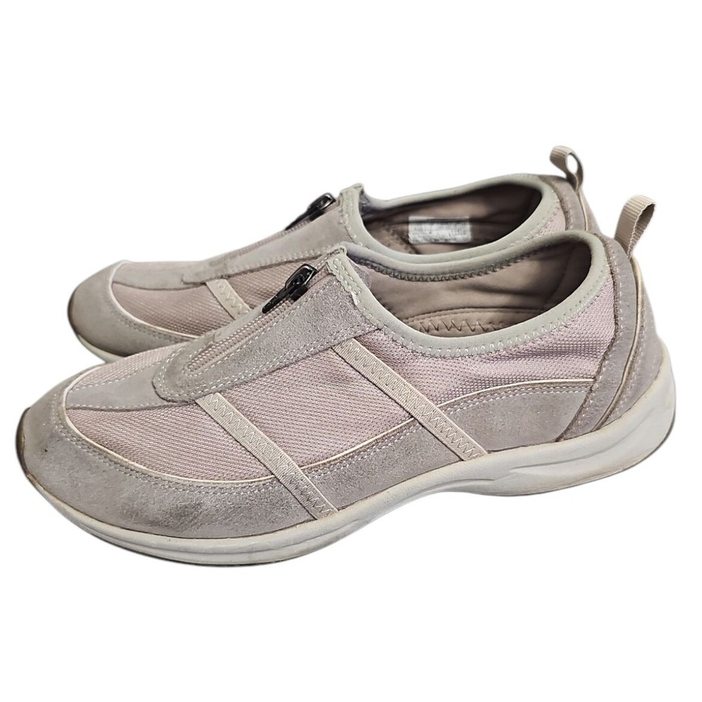 Easy Spirit‎ ESAMORE Slip On Walking Shoes Zipper Comfort Sneakers Women's 8.5